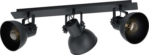 Spot-Minimal-Barnstaple-1-Legno-Nero-3-Luci-E27-40W