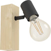 Spot-Minimal-Townshend-3-Legno-Marrone-1-Luce-E27-10W