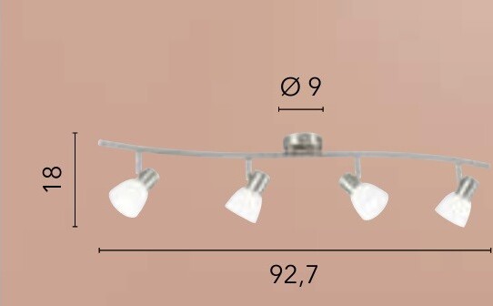 Spot-Mito-Orientabile-Nikel-4Xe14-93,5X13,5Cm