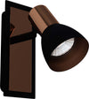 Spot-Moderno-Barnham-In-Acciaio-Nero-1-Luce-Gu10-3W-Ip20