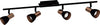 Spot-Moderno-Barnham-In-Acciaio-Nero-4-Luci-Gu10-3W-Ip20