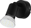 Spot-Moderno-Buzz-Led-In-Acciaio-Nero-1-Luce-Gu10-2,8W-Ip20