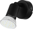 Spot-Moderno-Buzz-Led-In-Acciaio-Nero-1-Luce-Gu10-2,8W-Ip20
