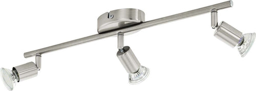 Spot-Moderno-Buzz-Led-In-Acciaio-Nichel-Satinato-3-Luci-Gu10-2,8W-Ip20