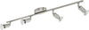 Spot-Moderno-Buzz-Led-In-Acciaio-Nichel-Satinato-4-Luci-Gu10-2,8W-Ip20