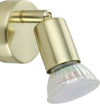 Spot-Moderno-Buzz-Led-In-Acciaio-Ottone-1-Luce-Gu10-2,8W-Ip20
