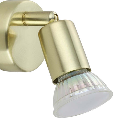 Spot-Moderno-Buzz-Led-In-Acciaio-Ottone-1-Luce-Gu10-2,8W-Ip20