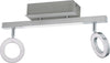 Spot-Moderno-Cardillio-1-Alluminio-Argento-2-Luci-Led-3,2W