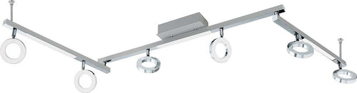 Spot-Moderno-Cardillio-1-Alluminio-Argento-6-Luci-Led-3,2W
