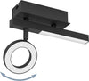 Spot-Moderno-Cardillio-2-In-Alluminio-Nero-1-Luce-Led-3,2W-3000K-Ip20