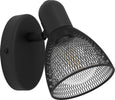 Spot-Moderno-Carovigno-In-Acciaio-Nero-1-Luce-E14-28W-Ip20