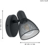 Spot-Moderno-Carovigno-In-Acciaio-Nero-1-Luce-E14-28W-Ip20