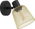 Spot-Moderno-Coslada-In-Acciaio-Nero-1-Luce-E27-40W-Ip20