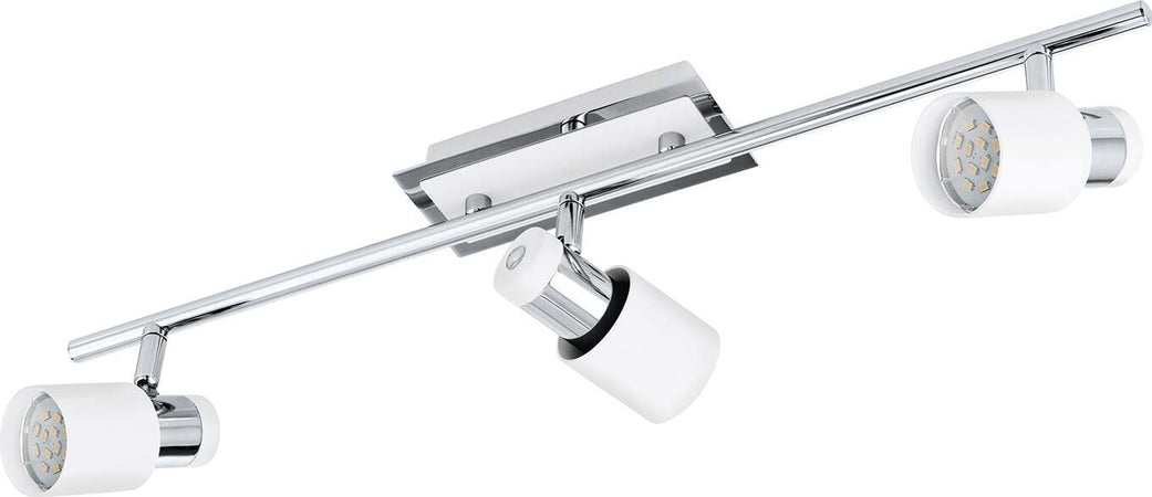 Spot-Moderno-Davida-In-Acciaio-Cromo-3-Luci-Gu10-4,6W-Ip20