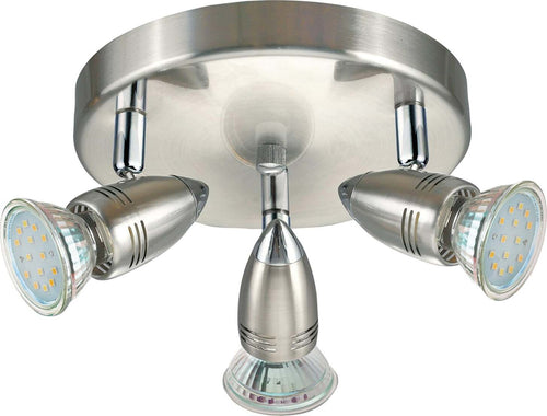 Spot-Moderno-Magnum-Led-In-Acciaio-Nichel-Satinato-3-Luci-Gu10-2,8W-Ip20