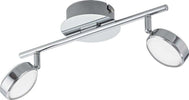 Spot-Moderno-Salto-In-Acciaio-Cromo-2-Luci-Led-5,4W-3000K-Ip20