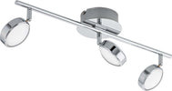 Spot-Moderno-Salto-In-Acciaio-Cromo-3-Luci-Led-5,4W-3000K-Ip20