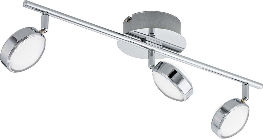 Spot-Moderno-Salto-In-Acciaio-Cromo-3-Luci-Led-5,4W-3000K-Ip20