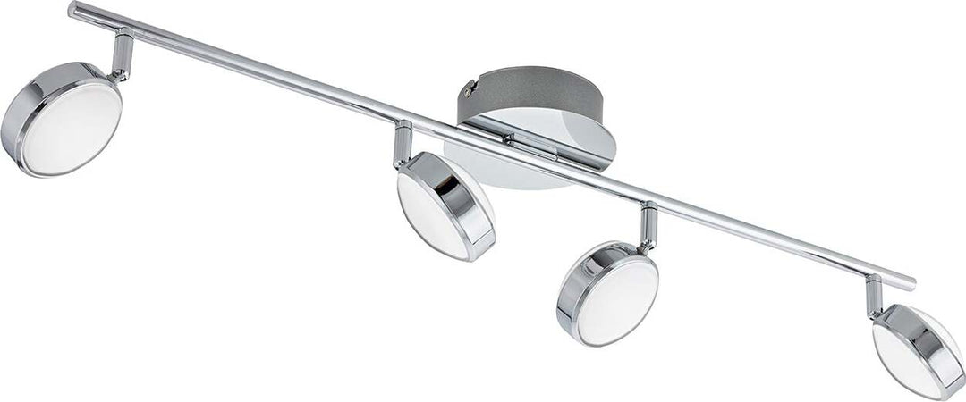 Spot-Moderno-Salto-In-Acciaio-Cromo-4-Luci-Led-5,4W-3000K-Ip20