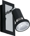 Spot-Moderno-Sarria-In-Acciaio-Nero-1-Luce-Gu10-4,5W-Ip20