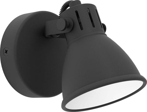 Spot-Moderno-Seras-2-In-Acciaio-Nero-1-Luce-Gu10-3W-Ip20