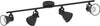 Spot-Moderno-Seras-2-In-Acciaio-Nero-4-Luci-Gu10-3W-Ip20