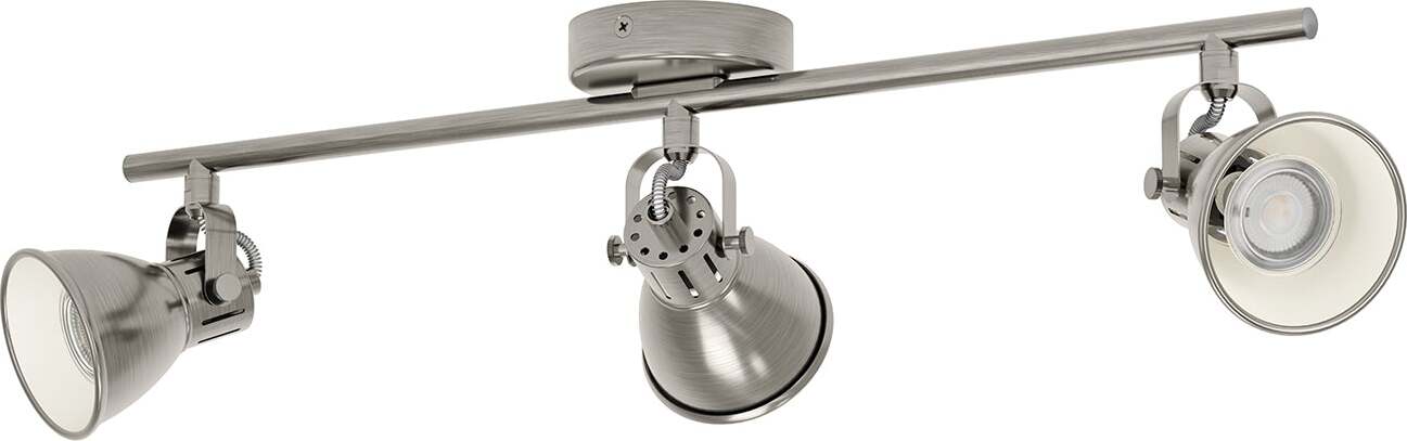 Spot-Moderno-Seras-In-Acciaio-Nichel-Anticato-3-Luci-Gu10-3W-Ip20