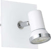 Spot-Moderno-Tamara-1-In-Acciaio-Bianco-1-Luce-Gu10-3W-Ip44