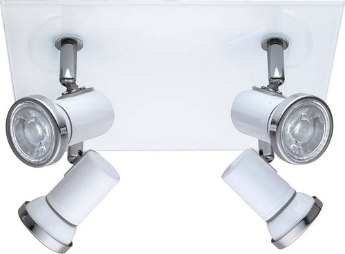 Spot-Moderno-Tamara-1-In-Acciaio-Bianco-4-Luci-Gu10-3W-Ip44