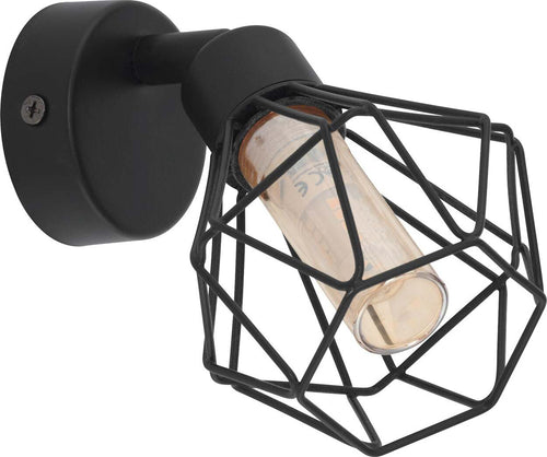 Spot-Moderno-Zapata-1-In-Acciaio-Nero-1-Luce-G9-3W-Ip20