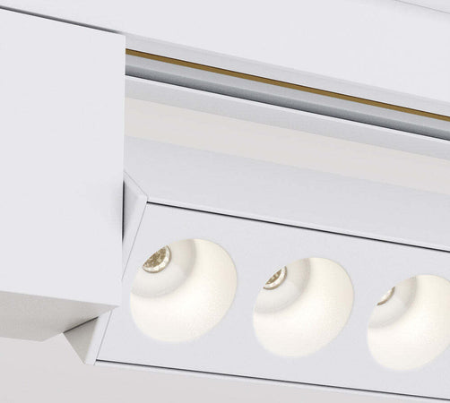 Spot-Per-Binario-Moderno-Points-Alluminio-Bianco-10-Luci-Led-Calda