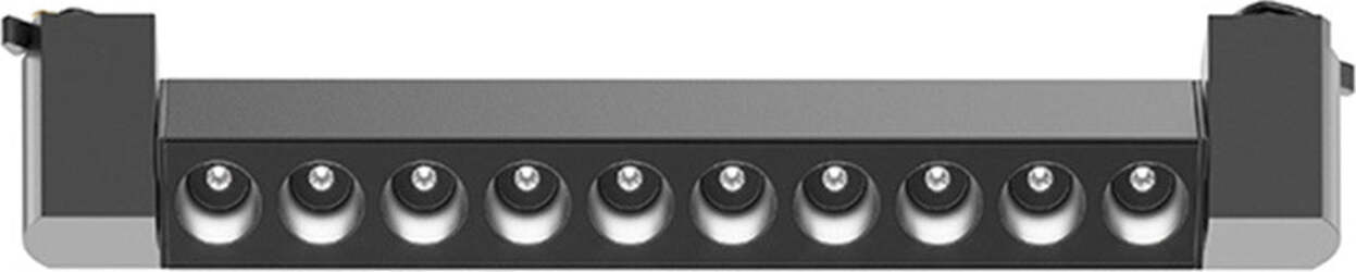 Spot-Per-Binario-Moderno-Points-Alluminio-Nero-10-Luci-Led-Calda