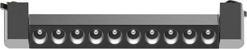 Spot-Per-Binario-Moderno-Points-Alluminio-Nero-10-Luci-Led-Calda