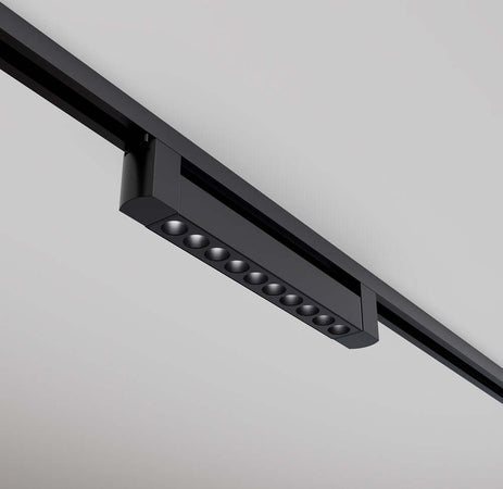 Spot-Per-Binario-Moderno-Points-Alluminio-Nero-10-Luci-Led-Naturale