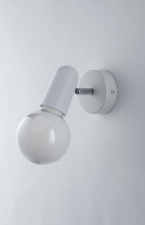 Spot Punto Orientabile Bianco 1Xe27 12X9,5X8Cm Illuminazione/Illuminazione per interni/Lampadari lampade a sospensione e plafoniere/Faretti da soffitto Led Mall Home - Napoli, Commerciovirtuoso.it