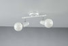 Spot Punto Orientabile Bianco 2Xe27 32X14X10Cm Illuminazione/Illuminazione per interni/Lampadari lampade a sospensione e plafoniere/Faretti da soffitto Led Mall Home - Napoli, Commerciovirtuoso.it