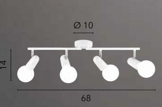 Spot-Punto-Orientabile-Bianco-4Xe27-68X14X10Cm