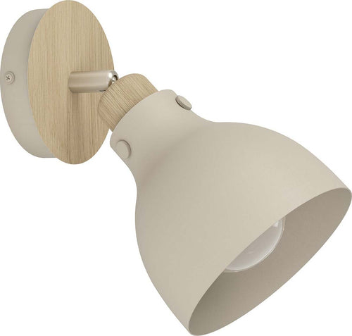 Spot-Vintage-Arrecife-In-Acciaio-Marrone-1-Luce-E27-28W-Ip20