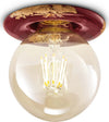 Spot-Vintage-Ceramica-Bordeaux-1-Luce-E27-11Cm