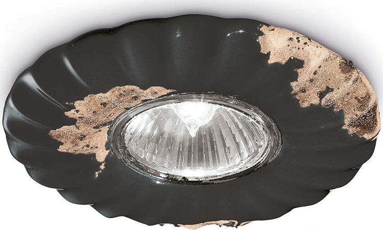 Spot-Vintage-Ceramica-Nera-1-Luce-Gu10-12Cm