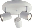 Spot Zero Orientabile Bianco 3Xgu10 23,5X12Cm Illuminazione/Illuminazione per interni/Lampadari lampade a sospensione e plafoniere/Faretti da soffitto Led Mall Home - Napoli, Commerciovirtuoso.it