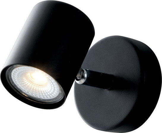 Spot Zero Orientabile Nero 1Xgu10 8X12Cm Illuminazione/Illuminazione per interni/Lampadari lampade a sospensione e plafoniere/Faretti da soffitto Led Mall Home - Napoli, Commerciovirtuoso.it