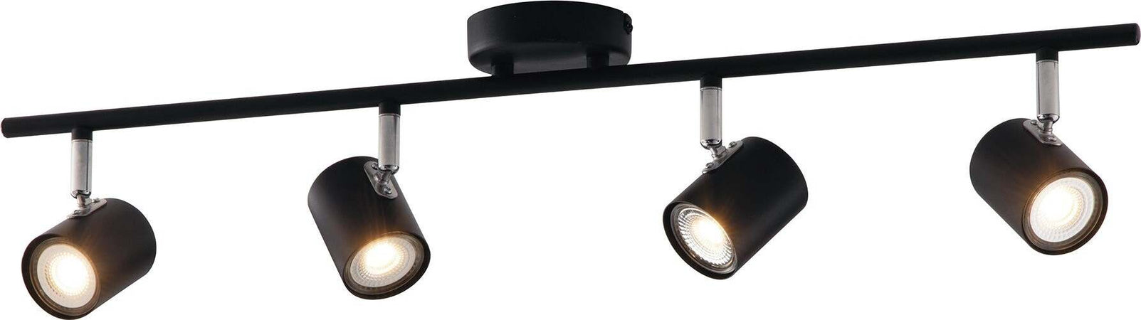 Spot Zero Orientabile Nero 4Xgu10 70X15Cm Illuminazione/Illuminazione per interni/Lampadari lampade a sospensione e plafoniere/Faretti da soffitto Led Mall Home - Napoli, Commerciovirtuoso.it