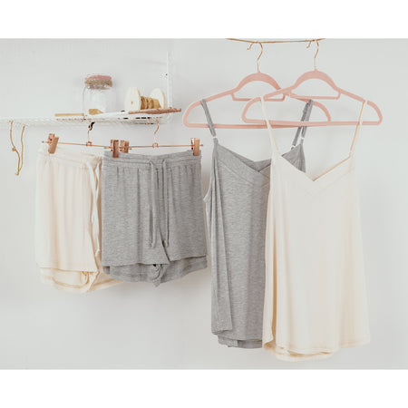 Pigiama mamma corto bamboo Dili best Natural Picci