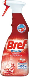 Spray Brillante Multiuso - trigger 750 ml - Bref Casa e cucina/Detergenti e prodotti per la pulizia/Detergenti per la casa/Detergenti multiuso Eurocartuccia - Pavullo, Commerciovirtuoso.it