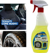 Spray-Detergente-Ravvivante-Per-Tappetini-E-Ruote-Auto-Nero-Veicoli-Moto-750ml