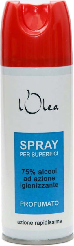 Spray Igienizzante per Superfici 75% Alcol Igenizzante Spray Disinfettante  Multi Superficie Profumato Senza Risciacquo L'Olea Biocosmesi -  commercioVirtuoso.it