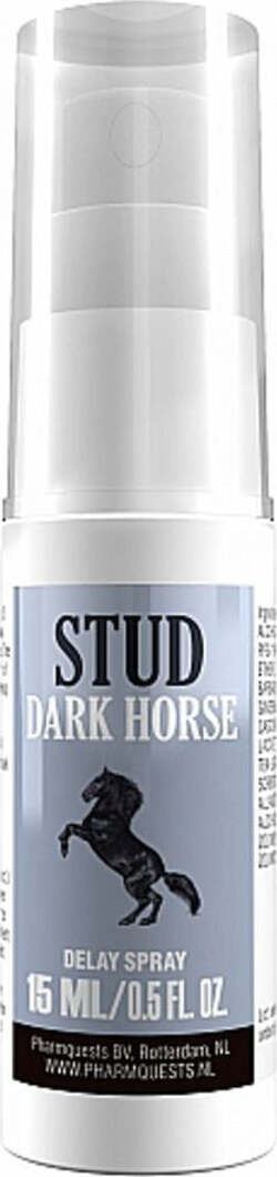 Spray ritardante Aumenta prestazioni sessuali uomo Stud Dark Horse Delay Spray - 15ml Salute e cura della persona/Erotismo e contraccezione/Prodotti per igiene e ausilio erotico/Prodotti per virilità  e ritardanti Kondorama - Martinsicuro, Commerciovirtuoso.it