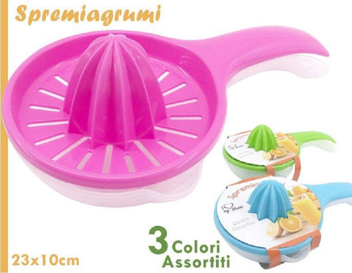 Spremiagrumi Spremi Agrumi Limone Arancia Succo In Plastica Colorata Con Manico Casa, arredamento e bricolage > Elettrodomestici > Centrifughe e Spremiagrumi Trade Shop italia - Napoli, Commerciovirtuoso.it
