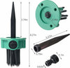 Spruzzatore Acqua Giardino Irrigatore 360 Gradi Rotante 12 Tubi Innaffia Prato Articoli da Giardino > Attrezzi da giardino > Irrigatori Trade Shop italia - Napoli, Commerciovirtuoso.it